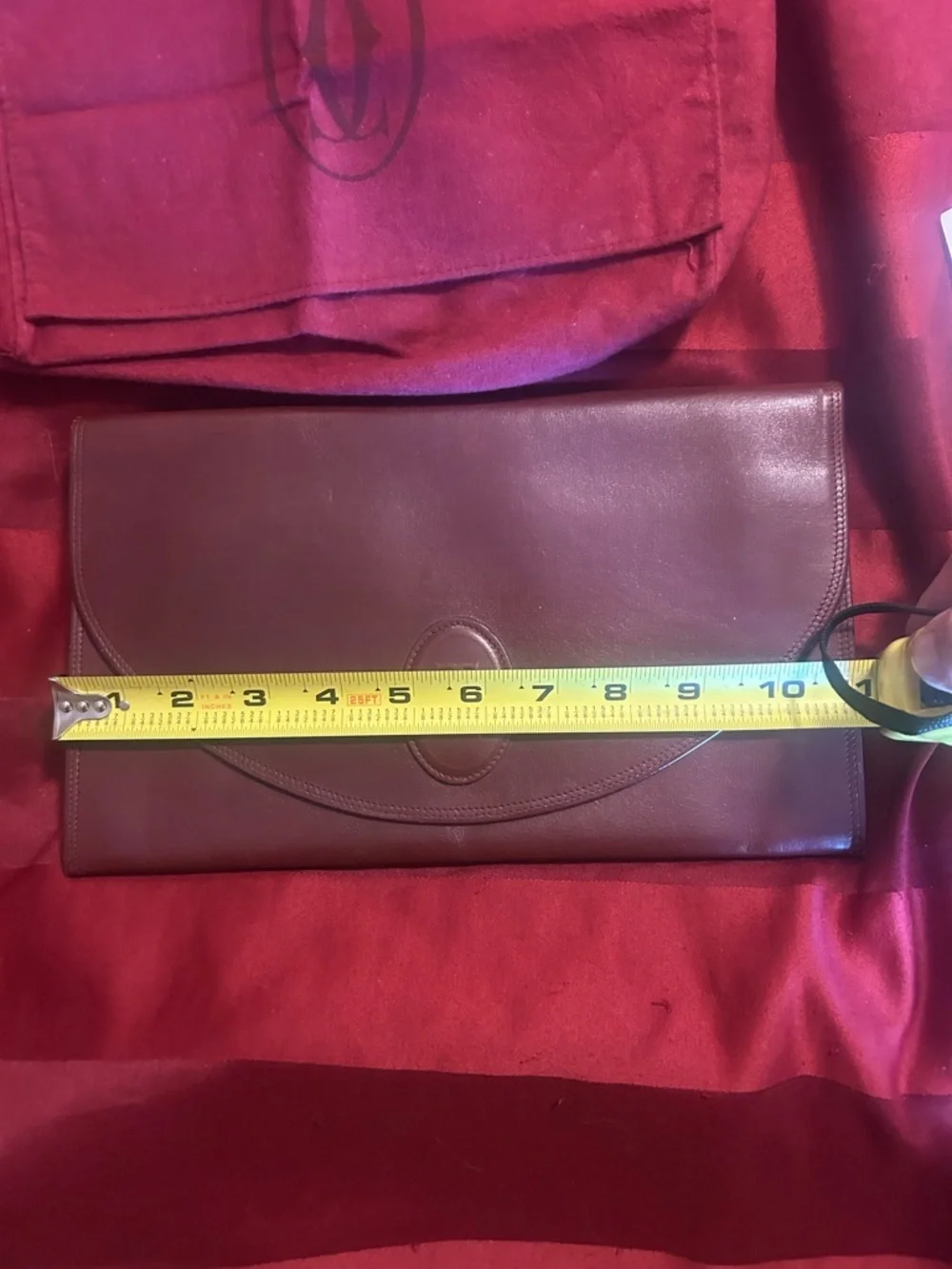 Cartier envelope clutch